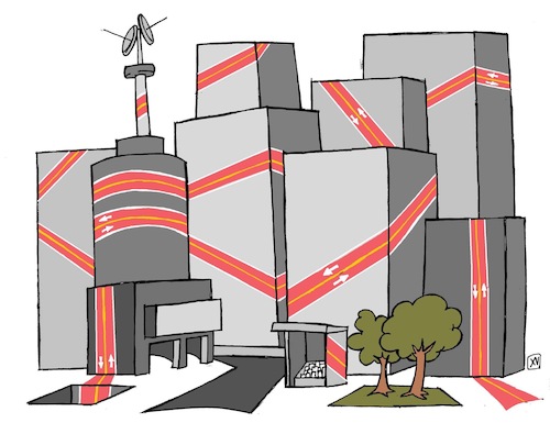 Cartoon: No Limits (medium) by Xisto Ventura tagged bicycle,sports