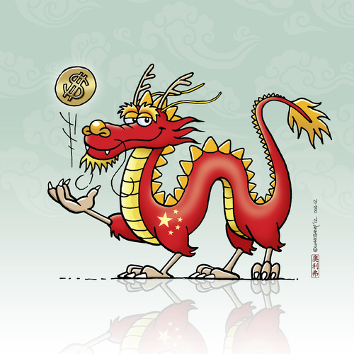 Cartoon: China und der Dollar (medium) by Rovey tagged red,crisis,financial,money,dragon,rot,finanzkrise,kapitalismus,ökonomie,spekulation,asien,geldpolitik,finanzpolitik,finanzmarkt,währung,geld,finanzen,reserven,devisen,dollar,drache,china,china,drache,dollar,finanzen,geld,währung,finanzmarkt,finanzpolitik,asien,spekulation,ökonomie