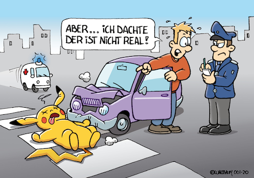 Cartoon: Pokemon Go? (medium) by Rovey tagged pokemon,pikachu,pokemongo,augmented,reality,virtual,realität,ar,vr,illusion,popkultur,monster,taschenmonster,character,japanisch,straßenverkehr,polizei,unfall,crash,verkehrsunfall,zebrastreifen,autofahrer,polizist,ambulanz,stadt,strafe,kaputt,schaden,verletzt,verletzung,game,anime,videospiel,fangen,catch,sammeln,pokemon,pikachu,pokemongo,augmented,reality,virtual,realität,ar,vr,illusion,popkultur,monster,taschenmonster,character,japanisch,straßenverkehr,polizei,unfall,crash,verkehrsunfall,zebrastreifen,autofahrer,polizist,ambulanz,stadt,strafe,kaputt,schaden,verletzt,verletzung,game,anime,videospiel,fangen,catch,sammeln