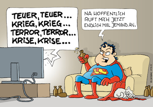 Wo bleibt Superman?