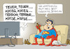 Cartoon: Wo bleibt Superman? (small) by Rovey tagged superman,actionheld,held,hero,comicfigur,not,krise,katastrophe,krieg,terror,inflation,weltlage,sos,alarm,hilfe,helfen,rettung,retter,sofa,fett,diabetes,ungesund,fettleibigkeit,dick,faul,unfähigkeit,cartoon,illustration