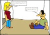 Cartoon: Geschafft... (small) by Wutkritzler78 tagged kraftakt,anstrengung,mühe,leberwurstglas,wurst,mann,frau,ehe