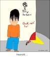 Cartoon: Haaral... (small) by Kritzelklops tagged haarald,haar,mähne,lang,mann,ungepflegtheit,gleichgültigkeit,desinteresse,gesellschaft