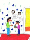 Cartoon: Das Geburtstagsgeschenk... (small) by Stiftquäler78 tagged geburstagsgeschenk,junge,onkel,familie,buch,gesellschaft