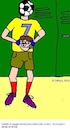 Cartoon: Geralds erstes Länderspiel... (small) by Stiftquäler78 tagged gerald,länderspiel,sport,fussball,ballsport,ballspiel,durcheinander,mann