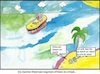 Cartoon: Ehekrise... (small) by Hoschie1978 tagged urlaub,ehekrise,mann,frau,reisen,schiff,idylle,streit,unfrieden,zank,gesellschaft