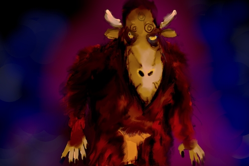 Cartoon: OLA THE LARGE DEVIL (medium) by THE WORLD HISTORY tagged devils