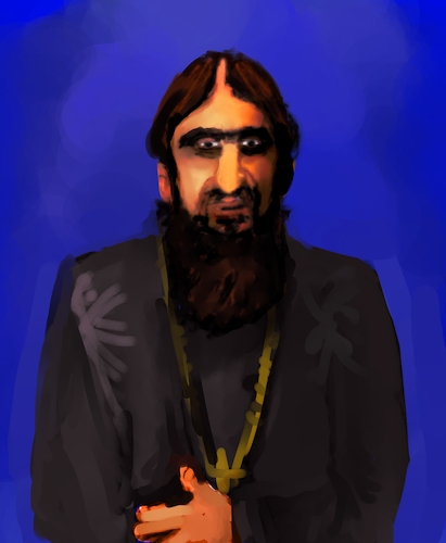 Cartoon: RASPUTIN (medium) by Al-Mousawi79 tagged rasputin,cartoon