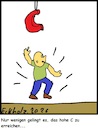 Cartoon: Das hohe C (small) by Moppel tagged hohes