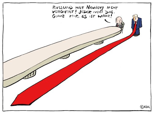 Cartoon: Alexei navalny (medium) by Kik tagged alexei,navalny,putin,russia,russland,alexei,navalny,putin,russia,russland