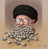 Cartoon: Beard of Power (small) by Cyberwolf tagged iran,protests,ayatollah,khamenei,tyranny,dictatorship,theocracy