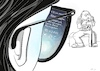Cartoon: Datenbrille (small) by Dorit David 68 tagged datenbrille,datenschutz,datenschutzgesetz,alter,weißer,mann,ai,ki,hightech
