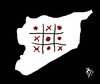 Cartoon: Deadly game (small) by yaserabohamed tagged syria,game,blood