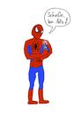 Cartoon: Häufiges Problem (small) by fantanton tagged handy spiderman fun