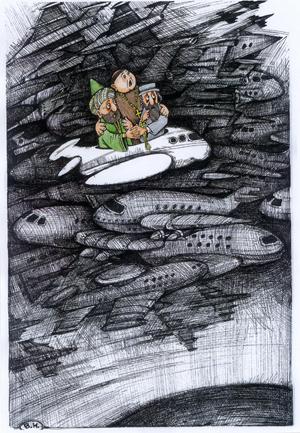 Cartoon: Bayram Hajizadeh-3 (medium) by Bayram Hajizadeh tagged bayram,hajizadeh