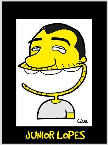 Cartoon: JUNIOR LOPES (medium) by QUEL tagged junior,lopes,caricature