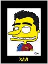 Cartoon: XAVI HERNANDEZ CARICATURE (small) by QUEL tagged xavi hernandez caricature