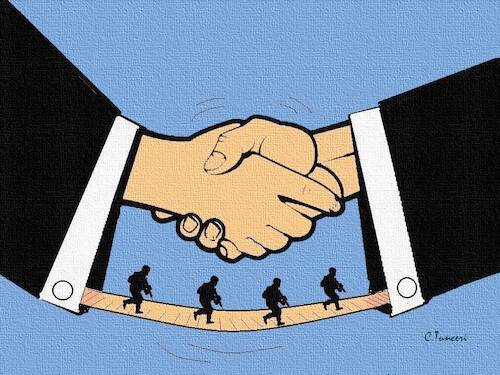 Cartoon: karikatür (medium) by CEMAL TUNCER tagged eserlerim