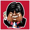 Cartoon: evo morales (small) by pincho tagged evo morales bolivia sudamerica presidente coca indigenas gobierno