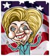 Cartoon: Hillary (small) by pincho tagged hillary,clinton,goberment,usa,united,stated,obama