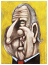 Cartoon: Rey Juan Carlos (small) by pincho tagged rey,juan,carlos,borbon,monarca,gobierno,politica,aristocracia,monarquia