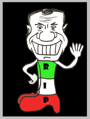 Cartoon: BERLUSCONI (medium) by MSB tagged berlusconi