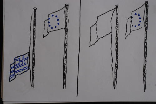 Cartoon: ekonomik kriz (medium) by MSB tagged greece