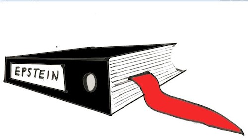 Cartoon: epstein (medium) by MSB tagged epstein