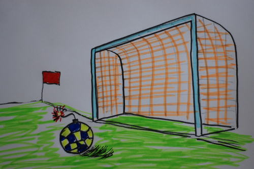 Cartoon: FUTBOL VE SIKE (medium) by MSB tagged futbol