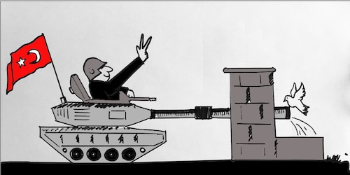 Cartoon: syria (medium) by MSB tagged syria