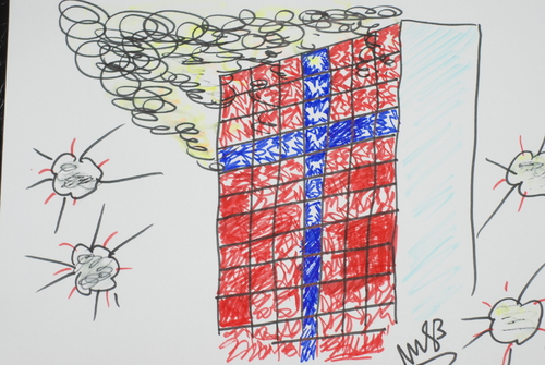 Cartoon: terör (medium) by MSB tagged terörizm