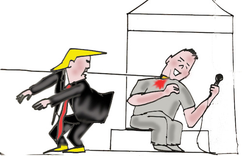 Cartoon: TRUMP (medium) by MSB tagged trump