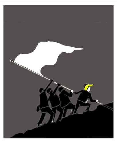 Cartoon: trump (medium) by MSB tagged trump