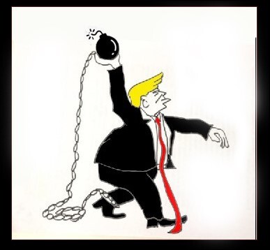 Cartoon: trump (medium) by MSB tagged trump
