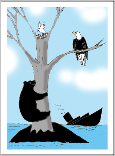 Cartoon: TRUMP PUTIN (medium) by MSB tagged trump,putin