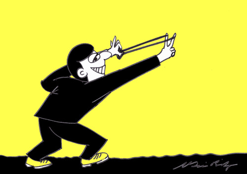 Cartoon: zafer (medium) by MSB tagged zafer