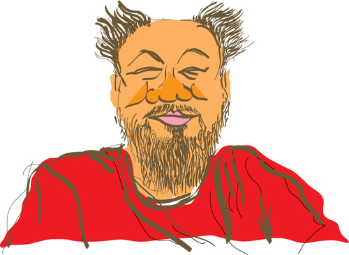 Cartoon: Ai Weiwei (medium) by gungor tagged china