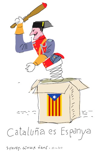 Cartoon: Catalonia (medium) by gungor tagged spain