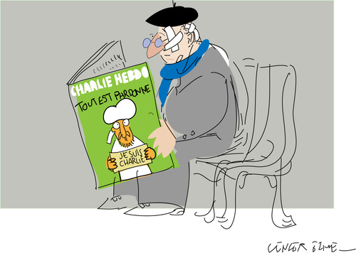 Cartoon: Charlie-1 (medium) by gungor tagged australia
