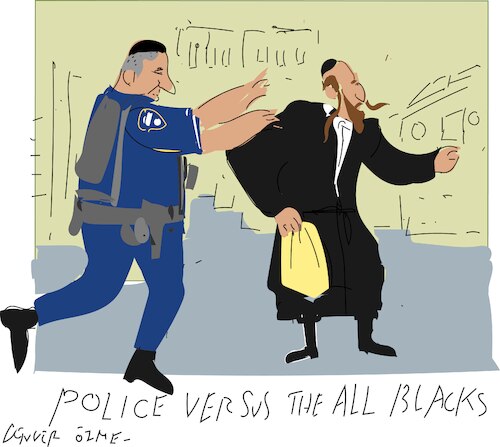Cartoon: Domestic violence (medium) by gungor tagged police,vesus,black,police,vesus,black