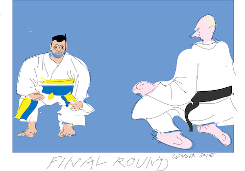 Cartoon: Final round (medium) by gungor tagged russia,and,ukraine,war,2022,russia,and,ukraine,war,2022