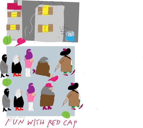 Cartoon: Flying red cap (medium) by gungor tagged flying,red,cap,flying,red,cap