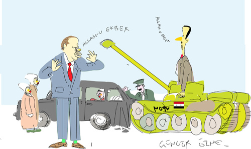 Cartoon: Halal Accident (medium) by gungor tagged turkey
