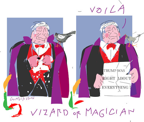 Magician in the politic Magician in the politic