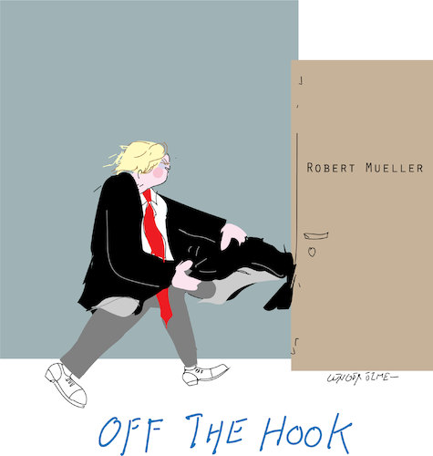 Cartoon: Off the hook (medium) by gungor tagged usa,usa