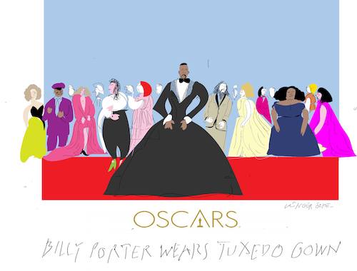 Cartoon: Oscars 2019 red carpet (medium) by gungor tagged holiwood,holiwood