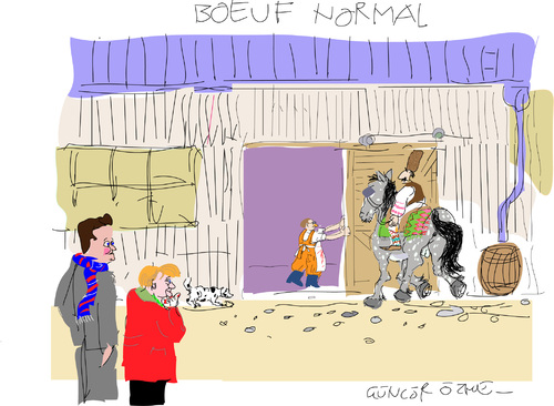 Cartoon: Pferdefleisch (medium) by gungor tagged europe