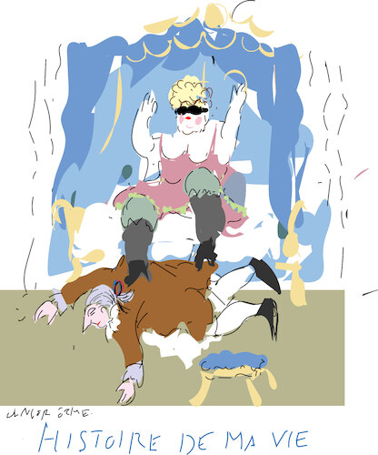 Cartoon: The Memoirs of G Casanova (medium) by gungor tagged the,memoirs,of,casanova,the,memoirs,of,casanova