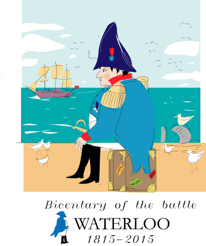 Cartoon: Waterloo (medium) by gungor tagged war