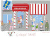 Cartoon: A festive sweet (small) by gungor tagged candy,cane,shop,in,sweden